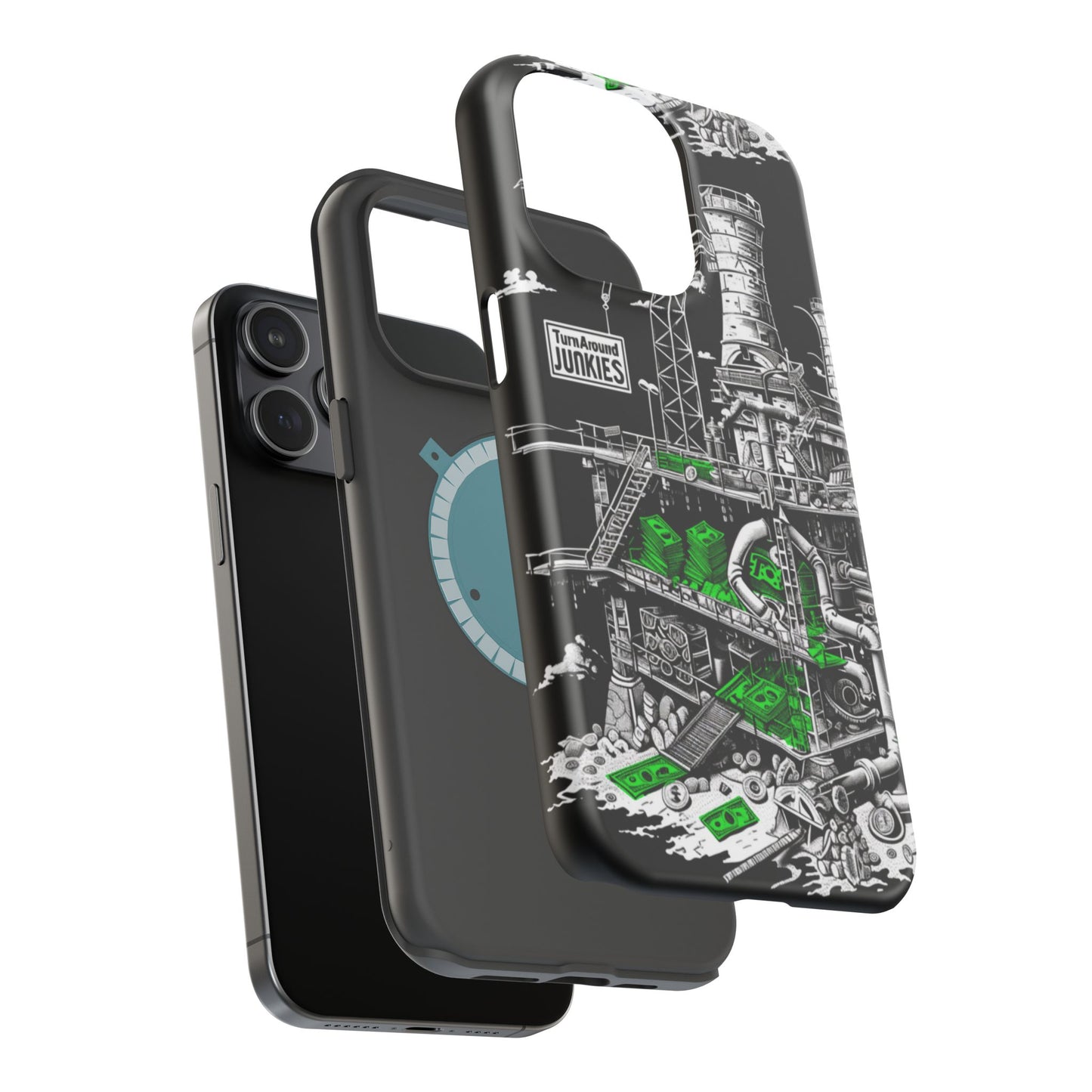 Turnaround Junkies "Stacks On Deck" Magnetic Tough Cases