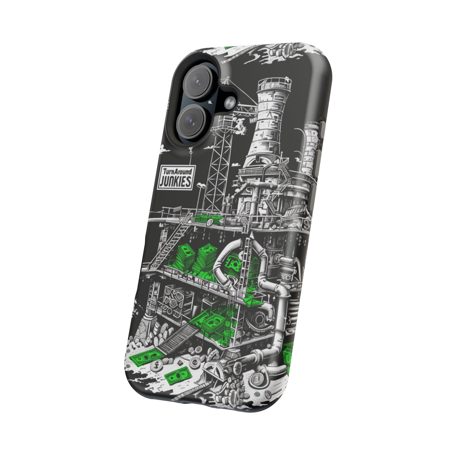 Turnaround Junkies "Stacks On Deck" Magnetic Tough Cases