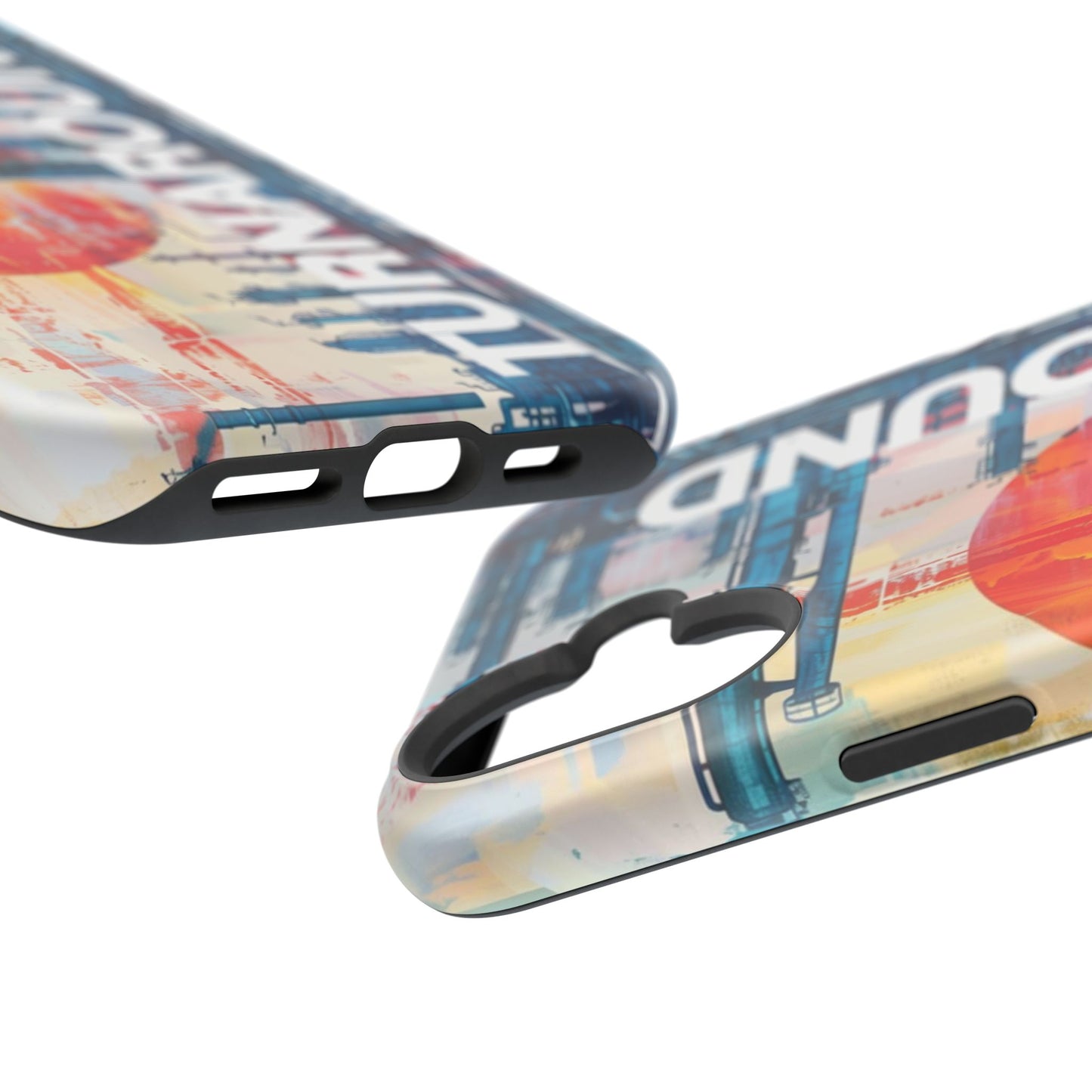 Turnaround Junkies  Red Sun Rising Impact-Resistant Cases