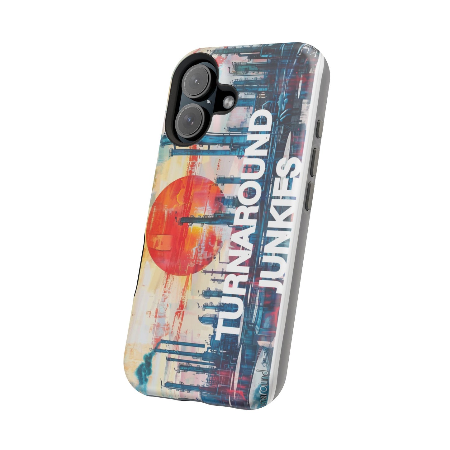 Turnaround Junkies  Red Sun Rising Magnetic Tough Cases