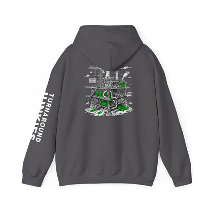 Turnaround Junkies "Stacks On Deck" Heavy Blend™ Hooded Sweatshirt