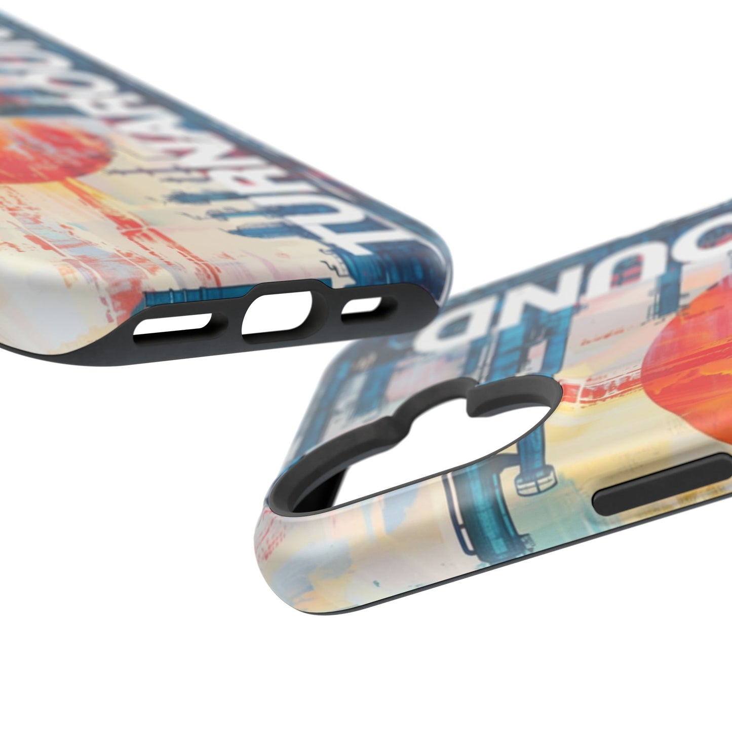 Turnaround Junkies  Red Sun Rising Impact-Resistant Cases