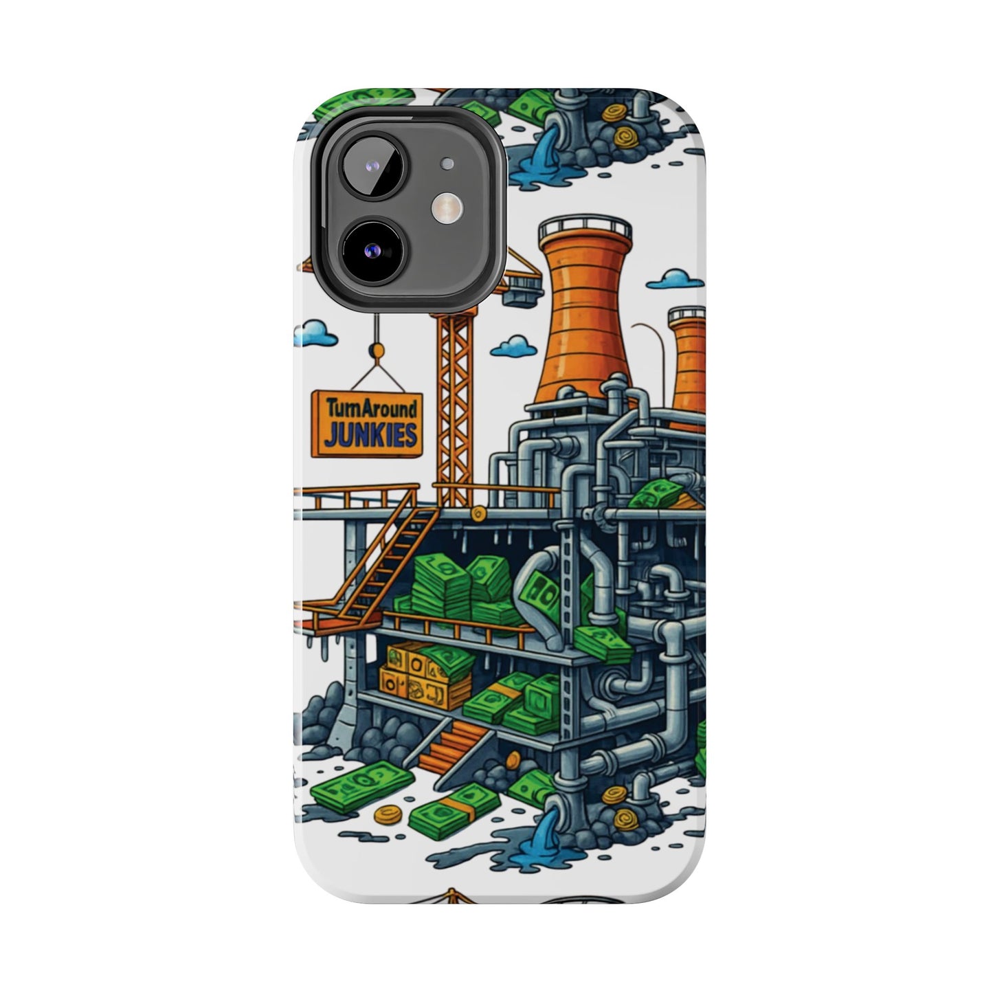 Turnaround Junkies "Stacks On Deck #2" Tough Phone Cases