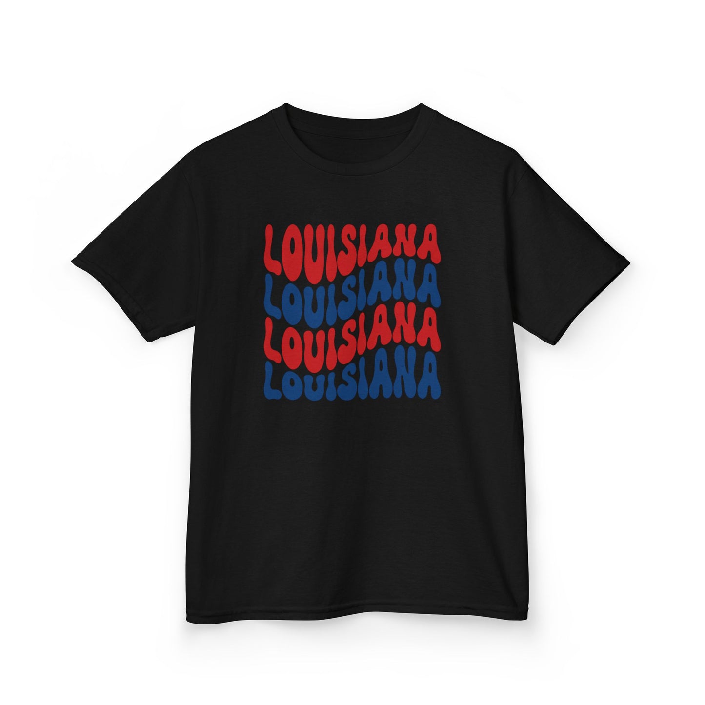 Kids Louisiana Red, White, and Blue