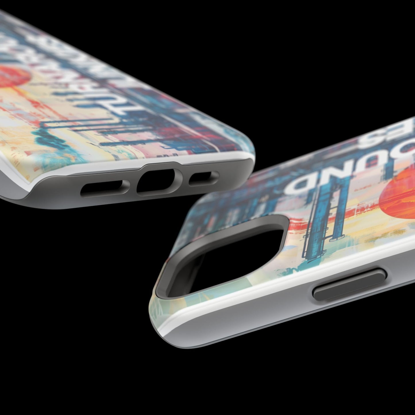 Turnaround Junkies  Red Sun Rising Magnetic Tough Cases