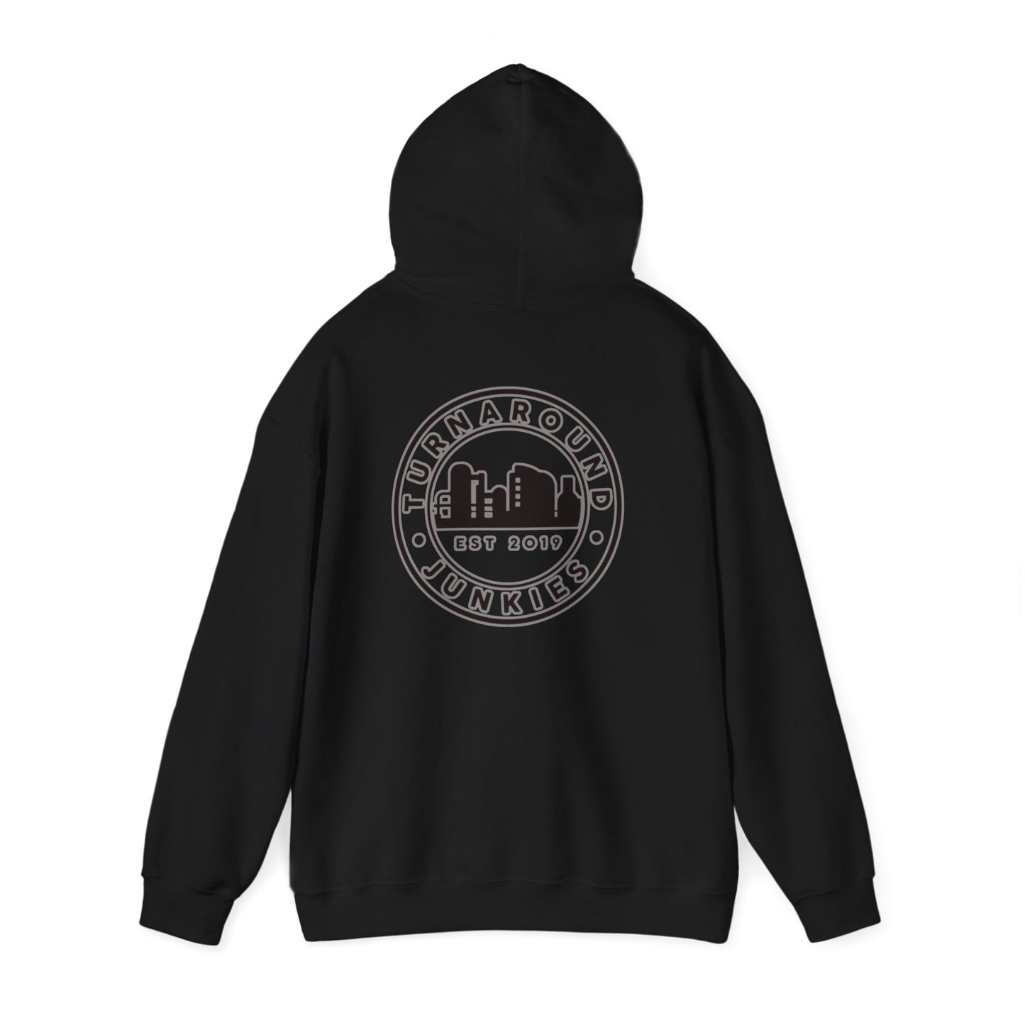 Turnaround Junkies Circle Logo Heavy Blend™ Hooded Sweatshirt