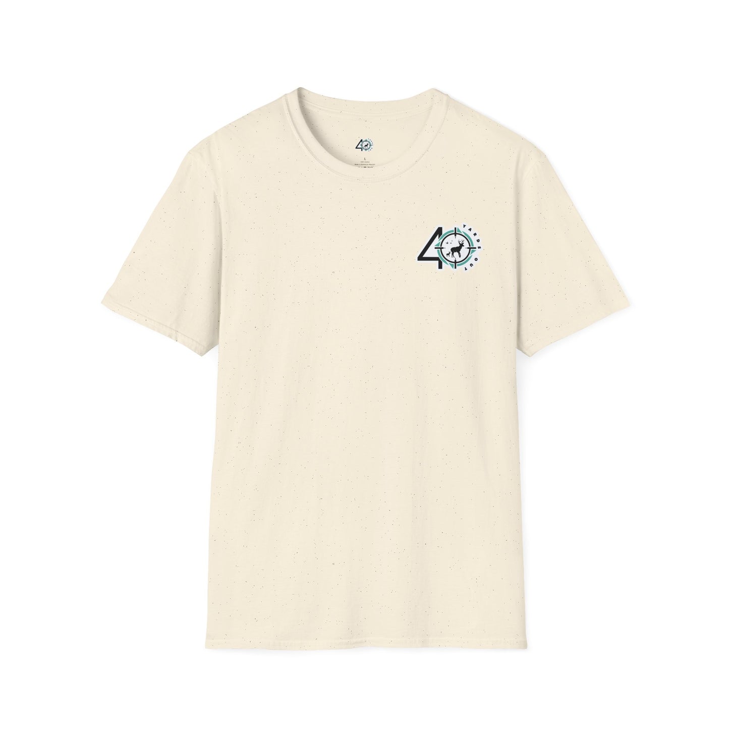 40 YARDS OUT Black Retriever Duck Watch Unisex Softstyle T-Shirt