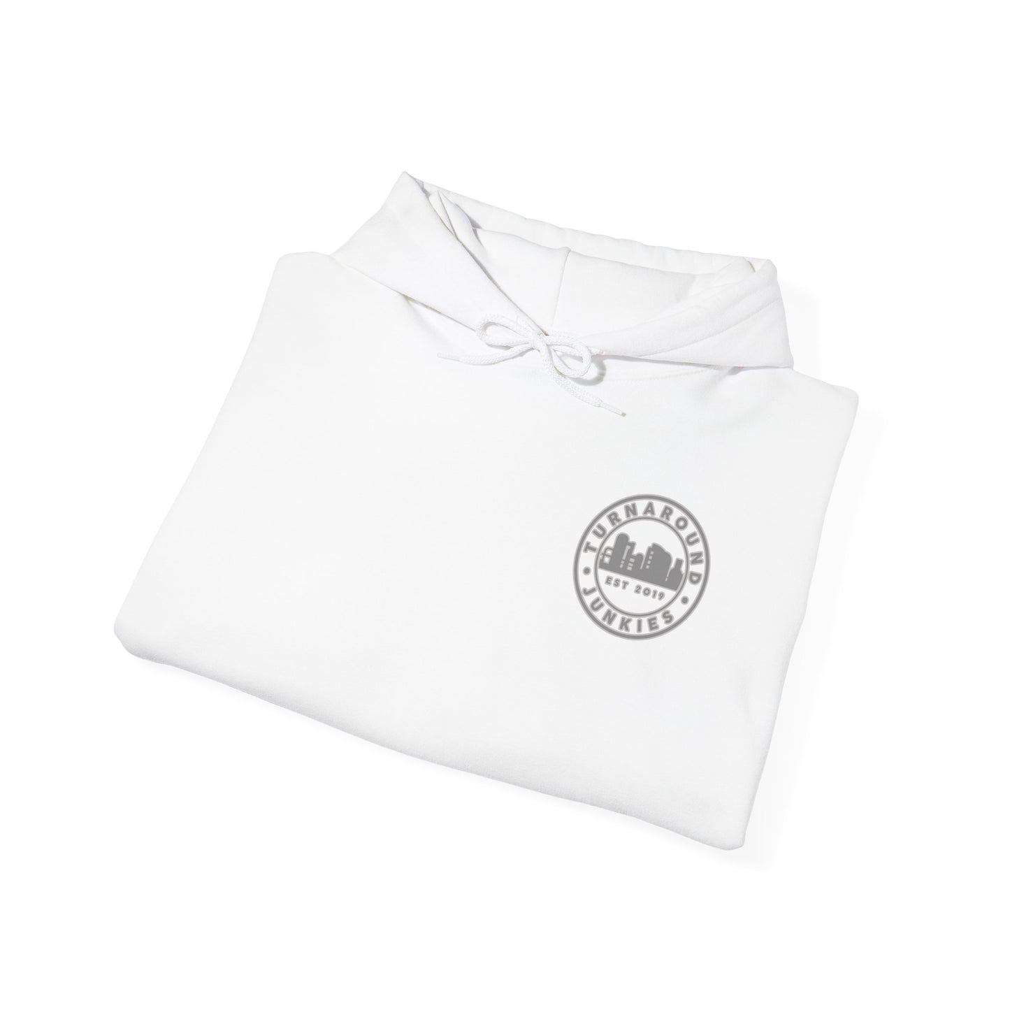 Turnaround Junkies Circle Logo Heavy Blend™ Hooded Sweatshirt