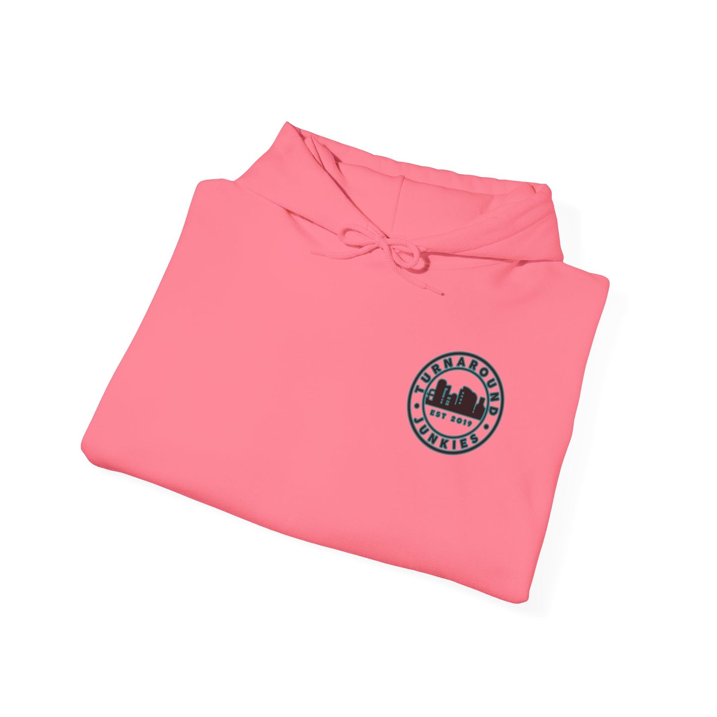 Turnaround Junkies Circle Logo Heavy Blend™ Hooded Sweatshirt