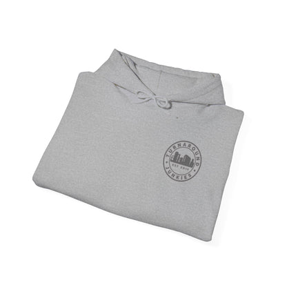 Turnaround Junkies Circle Logo Heavy Blend™ Hooded Sweatshirt