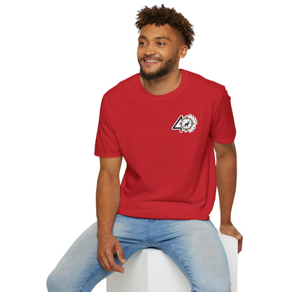 40 Yards Out Hog Hunt Unisex Softstyle T-Shirt