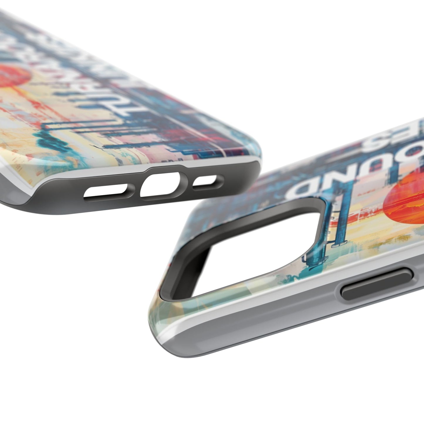 Turnaround Junkies  Red Sun Rising Magnetic Tough Cases