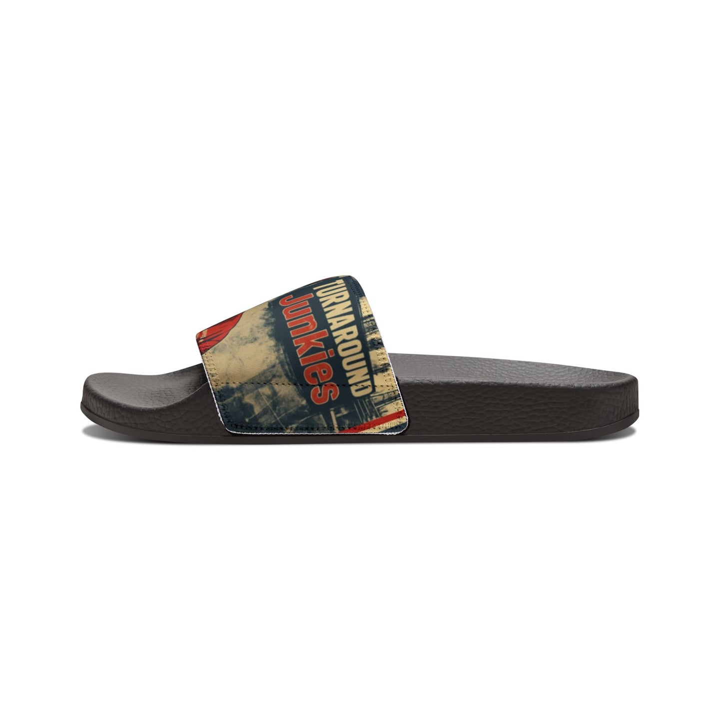 Turnaround Junkies Half-Face Mask Men's Removable-Strap Sandals