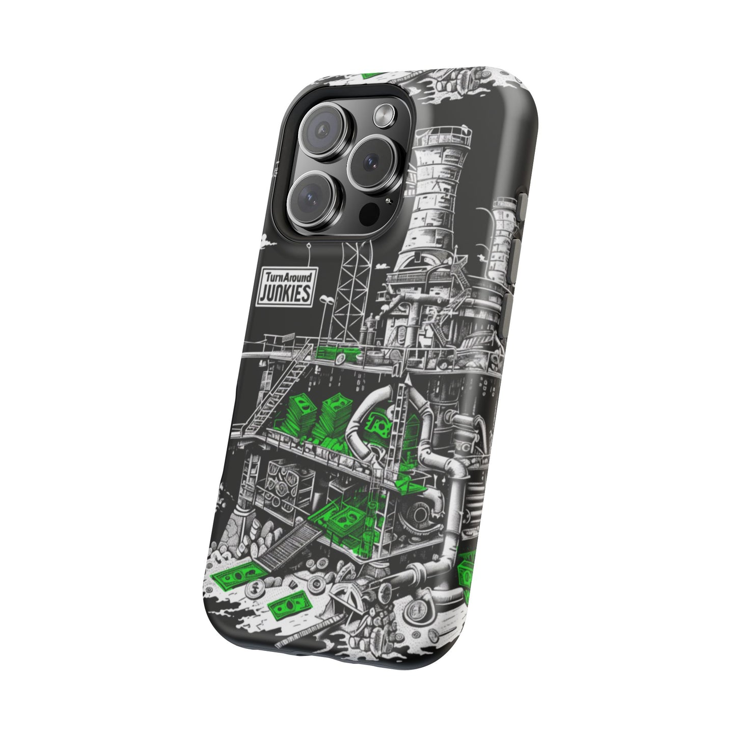 Turnaround Junkies "Stacks On Deck" Magnetic Tough Cases
