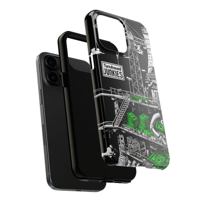 Turnaround Junkies "Stacks On Deck" Tough Phone Cases