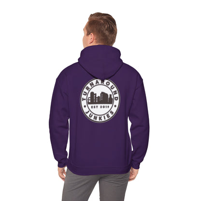 Turnaround Junkies Circle Logo Heavy Blend™ Hooded Sweatshirt
