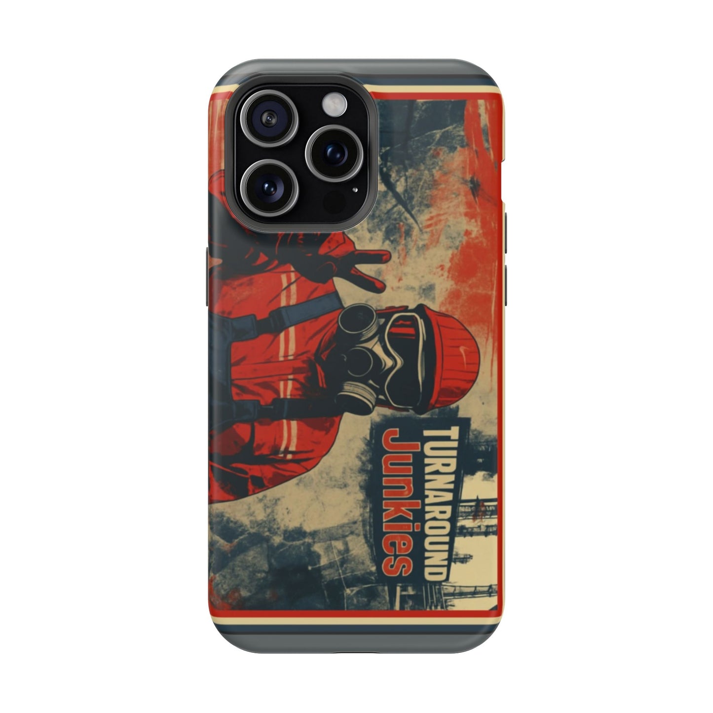 Turnaround Junkies Half-Face Mask Magnetic Tough Cases