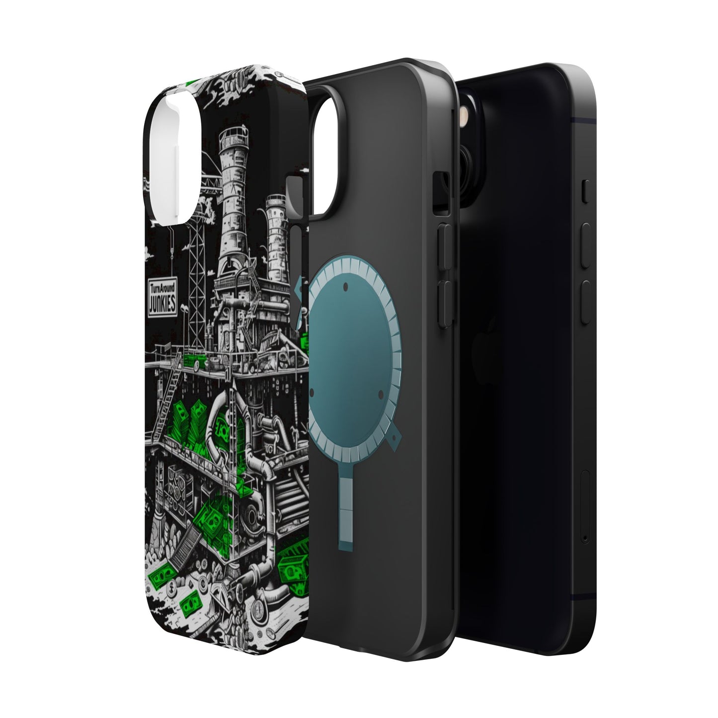 Turnaround Junkies "Stacks On Deck" Magnetic Tough Cases