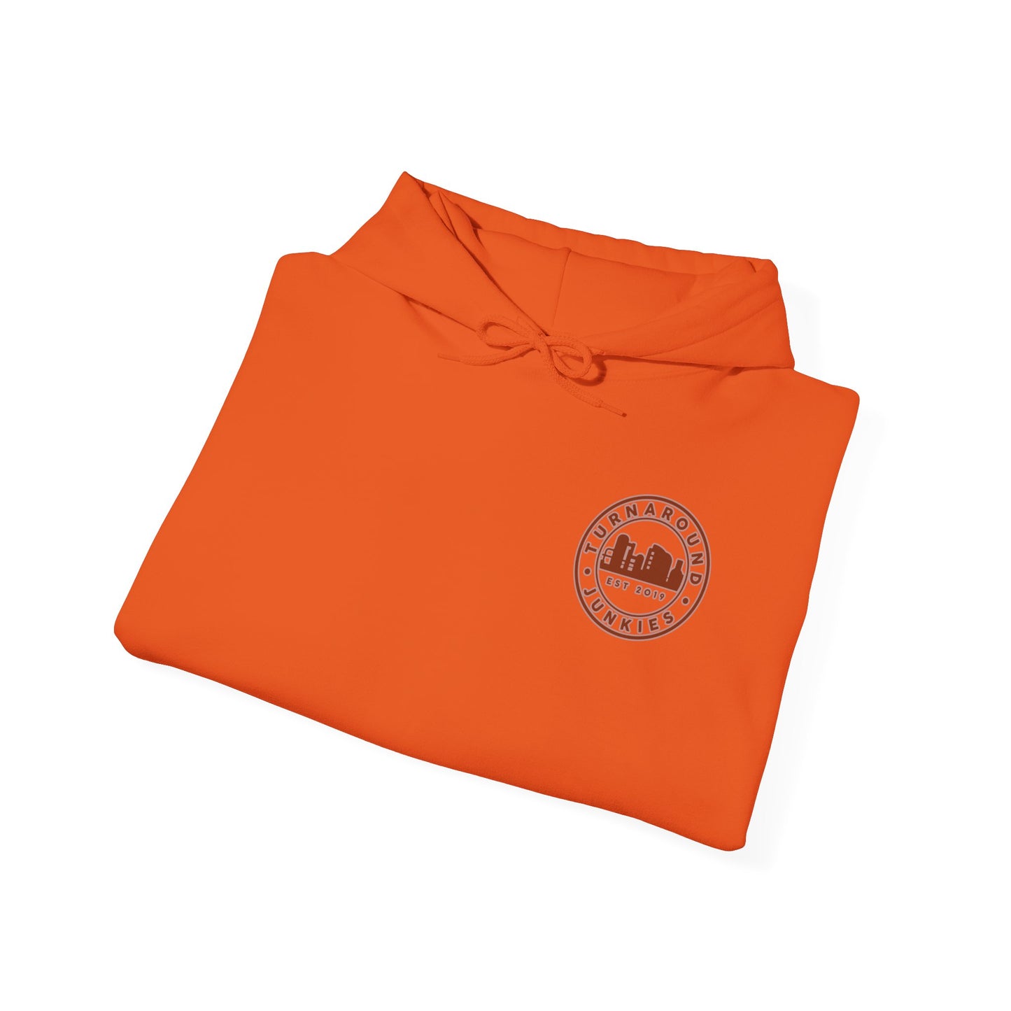 Turnaround Junkies Circle Logo Heavy Blend™ Hooded Sweatshirt