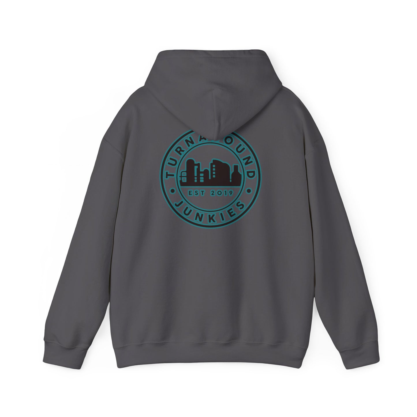 Turnaround Junkies Circle Logo Heavy Blend™ Hooded Sweatshirt