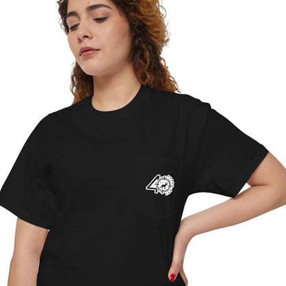 40 Yards Out Wood Duck Pocket Tee