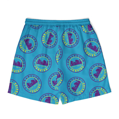 Turnaround Junkies Circle Logo Swim Shorts