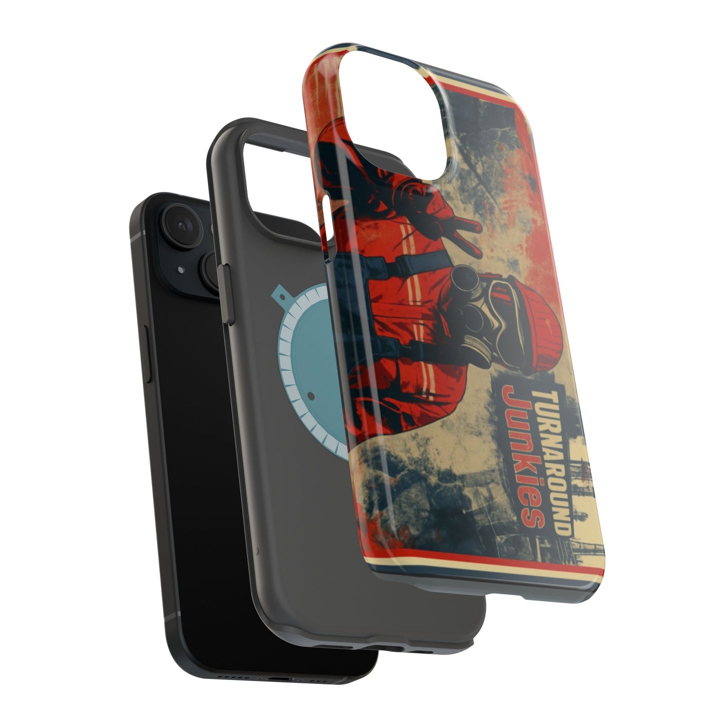 Turnaround Junkies Half-Face Mask Magnetic Tough Cases