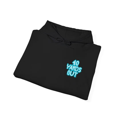 40 YARDS OUT Brand Productions Muddy Boar Heavy Blend™ Hooded Sweatshirt