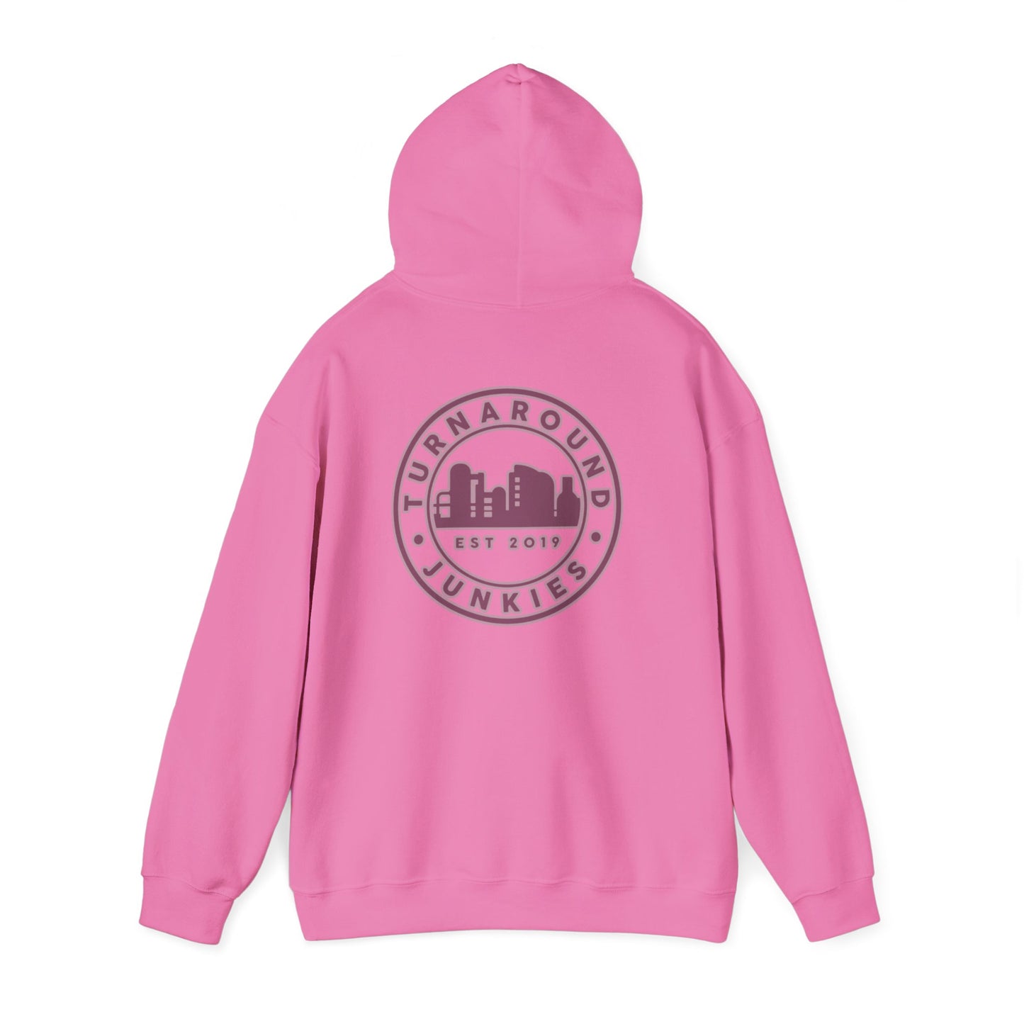 Turnaround Junkies Circle Logo Heavy Blend™ Hooded Sweatshirt