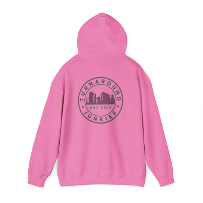 Turnaround Junkies Circle Logo Heavy Blend™ Hooded Sweatshirt