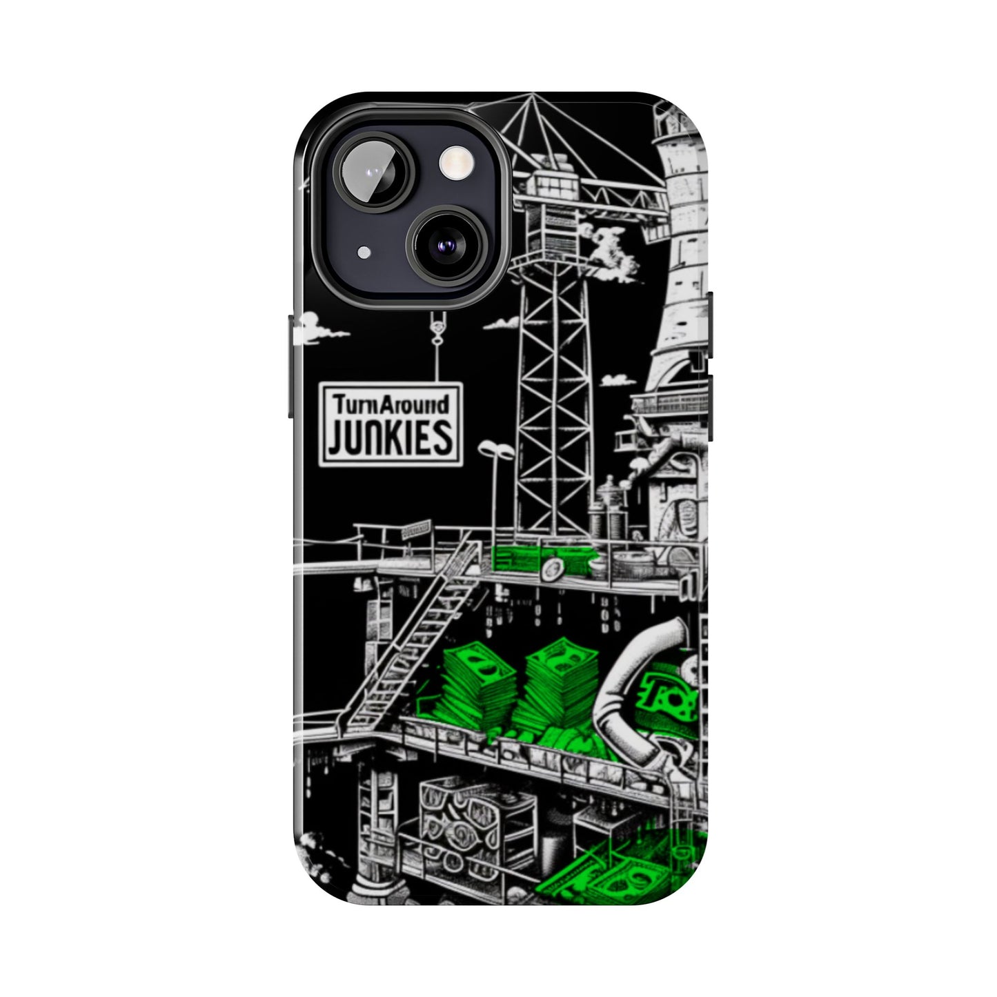 Turnaround Junkies "Stacks On Deck" Tough Phone Cases