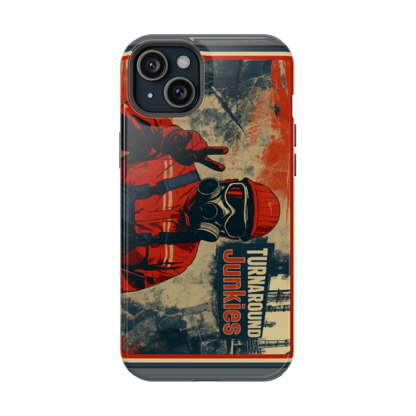 Turnaround Junkies Half-Face Mask Magnetic Tough Cases