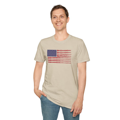 Adult USA Flag Shirt