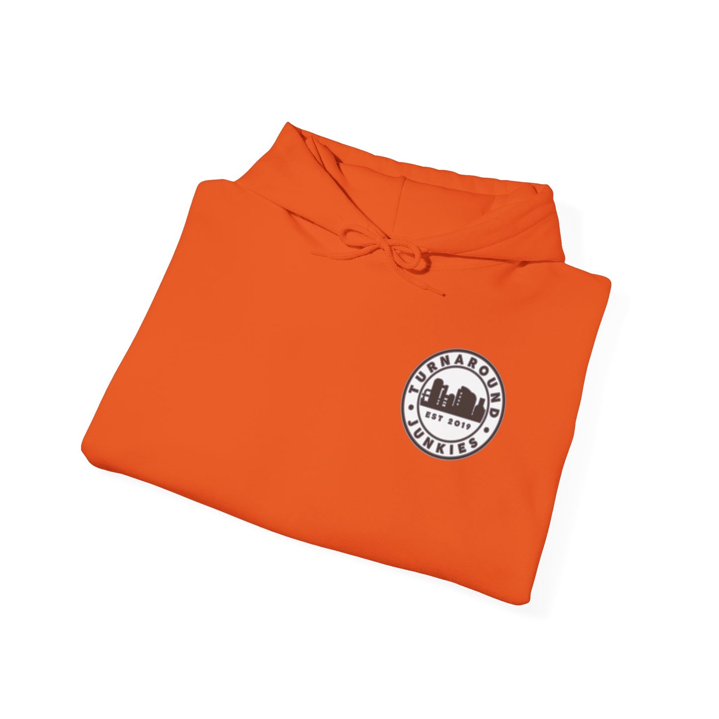 Turnaround Junkies Circle Logo Heavy Blend™ Hooded Sweatshirt