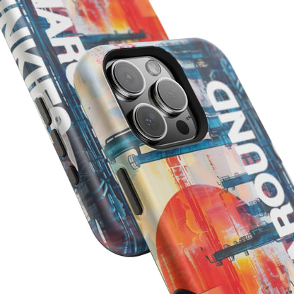 Turnaround Junkies  Red Sun Rising Impact-Resistant Cases
