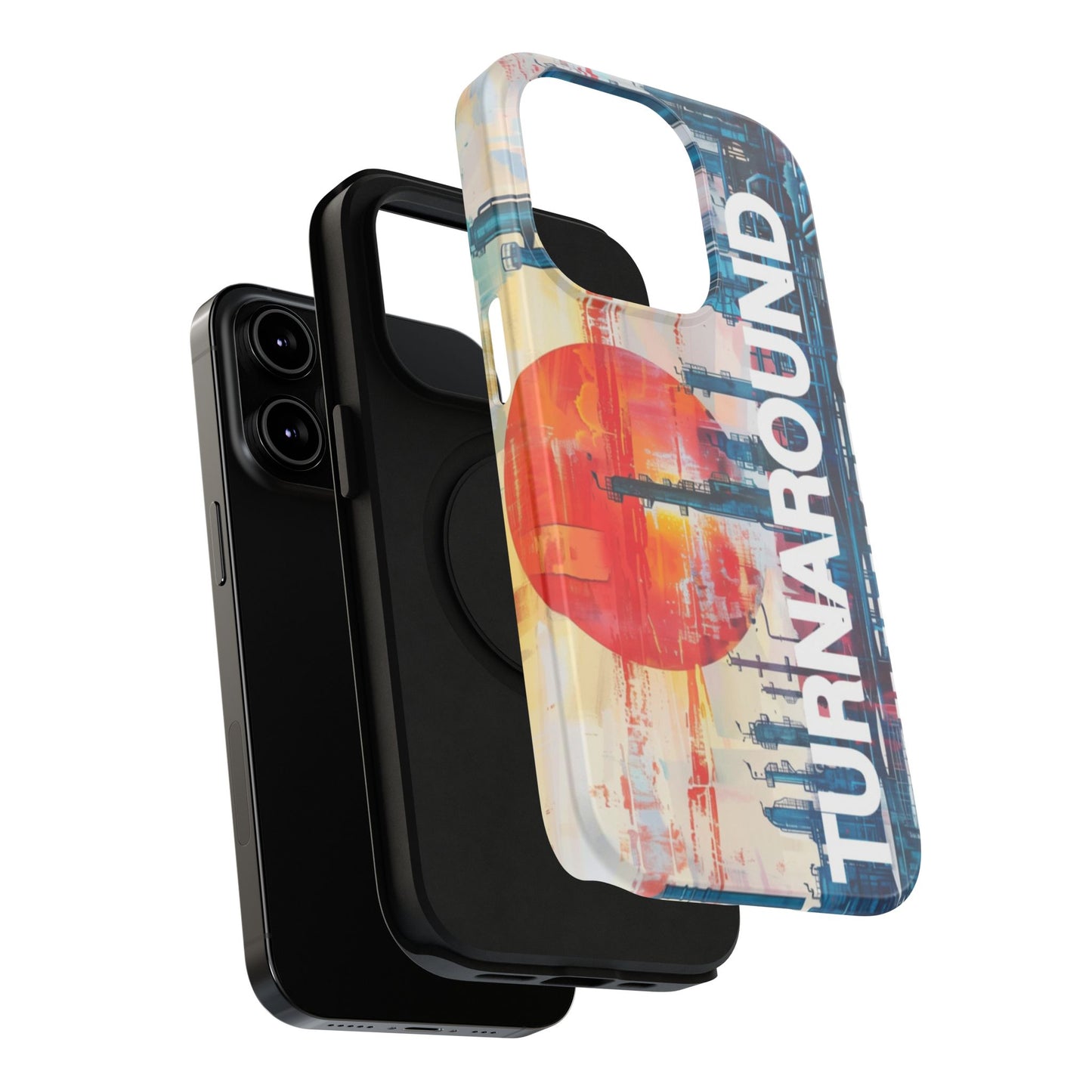 Turnaround Junkies  Red Sun Rising Impact-Resistant Cases