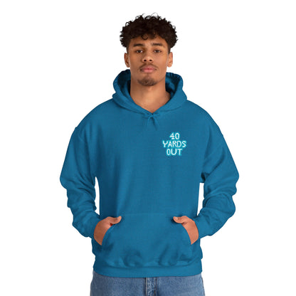 40 YARDS OUT Brand Productions Muddy Boar Heavy Blend™ Hooded Sweatshirt