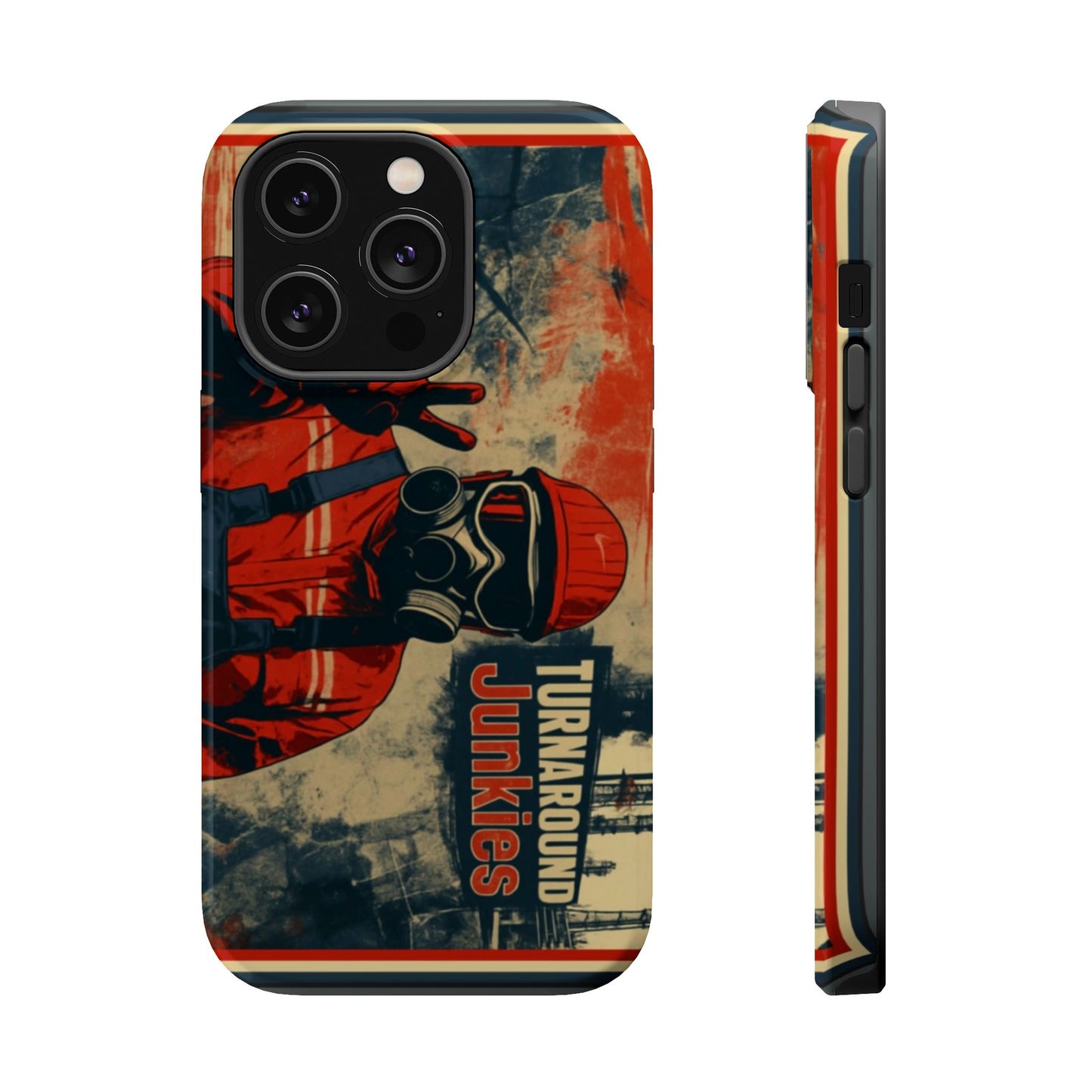 Turnaround Junkies Half-Face Mask Magnetic Tough Cases