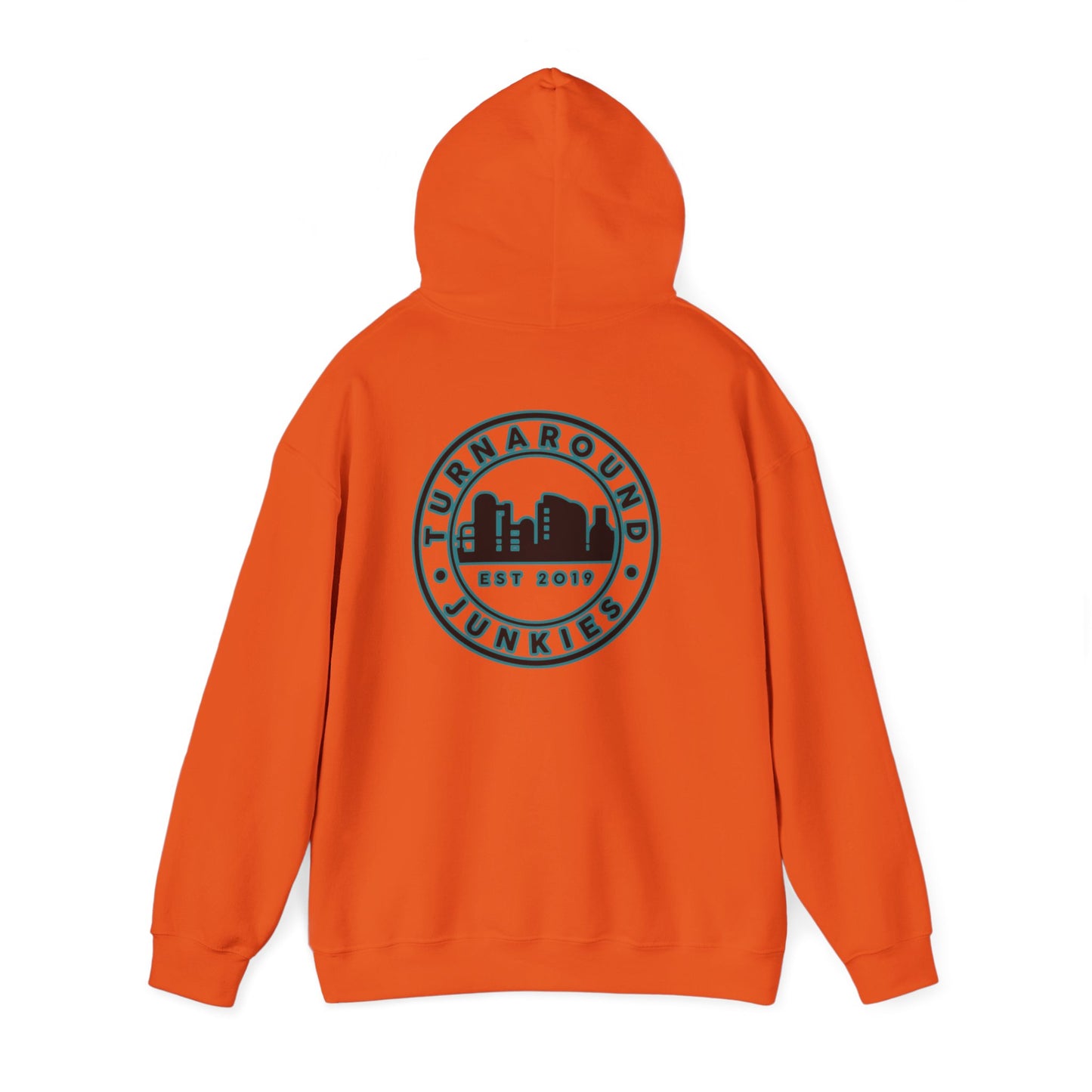 Turnaround Junkies Circle Logo Heavy Blend™ Hooded Sweatshirt
