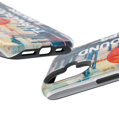Turnaround Junkies  Red Sun Rising Magnetic Tough Cases