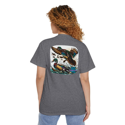 40 Yards Out Wood Duck Pocket Tee