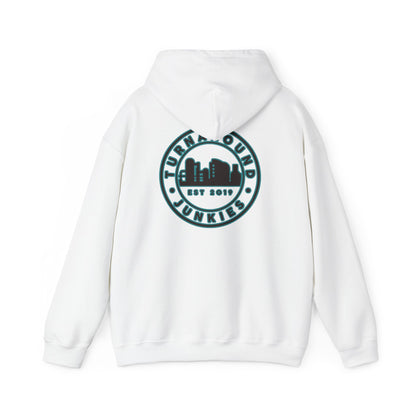 Turnaround Junkies Circle Logo Heavy Blend™ Hooded Sweatshirt