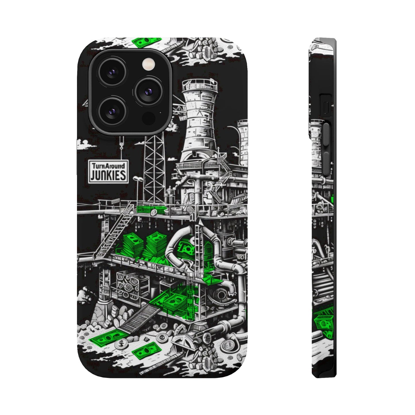 Turnaround Junkies "Stacks On Deck" Magnetic Tough Cases