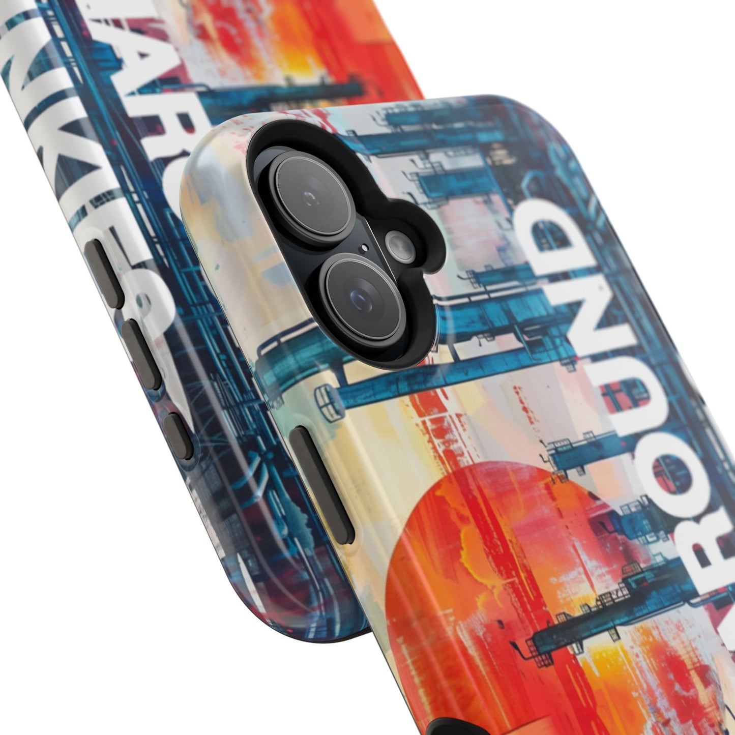 Turnaround Junkies  Red Sun Rising Impact-Resistant Cases