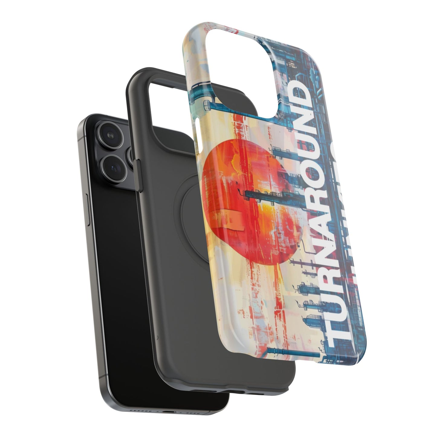 Turnaround Junkies  Red Sun Rising Impact-Resistant Cases