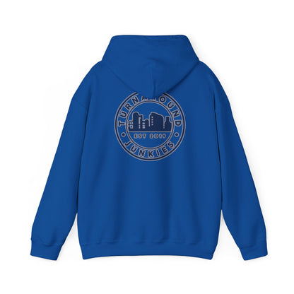 Turnaround Junkies Circle Logo Heavy Blend™ Hooded Sweatshirt