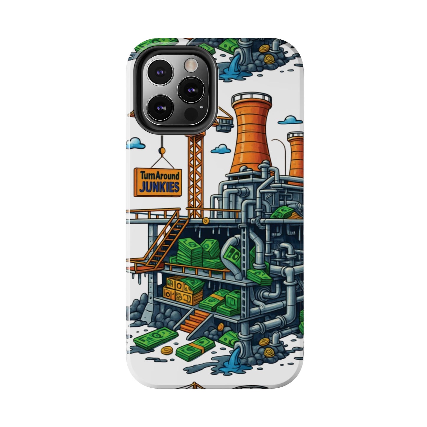 Turnaround Junkies "Stacks On Deck #2" Tough Phone Cases