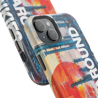 Turnaround Junkies  Red Sun Rising Impact-Resistant Cases