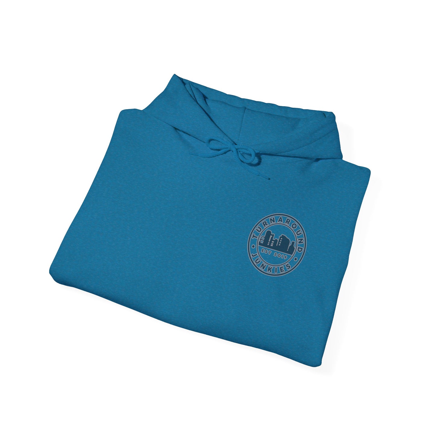 Turnaround Junkies Circle Logo Heavy Blend™ Hooded Sweatshirt