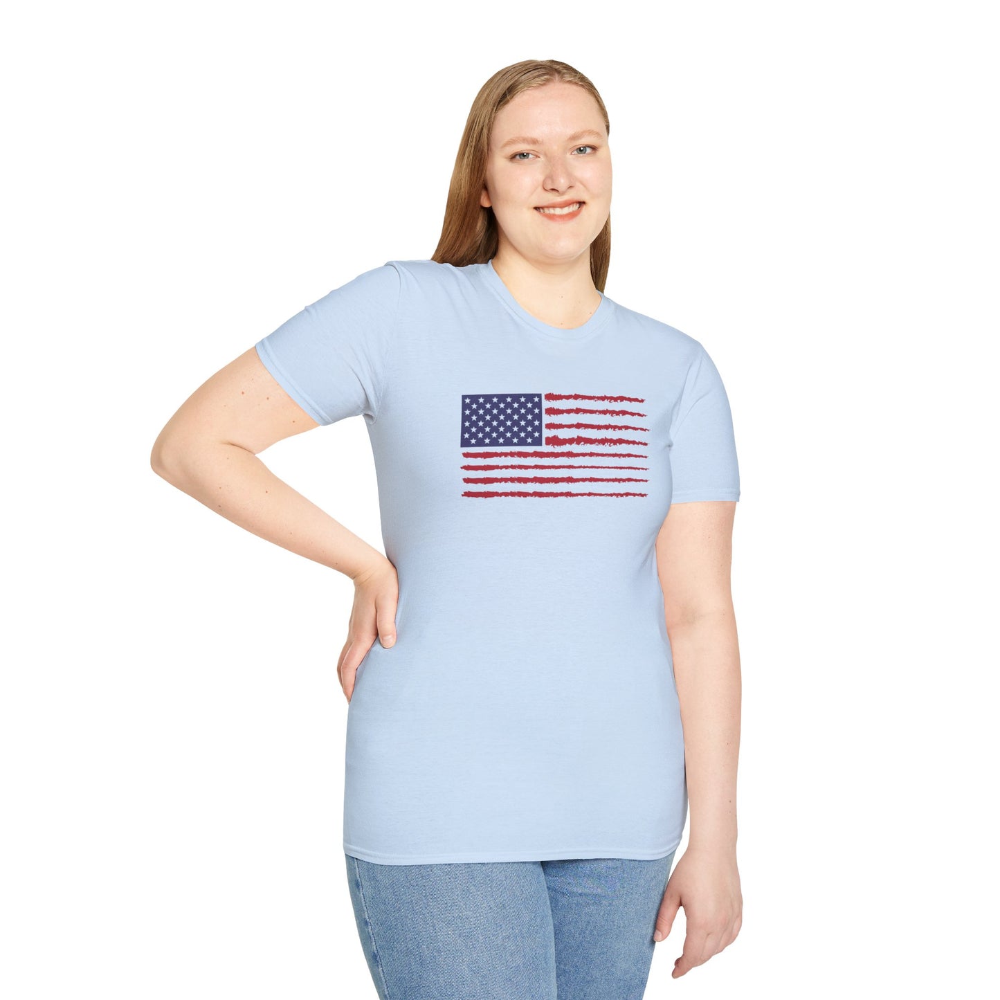 Adult USA Flag Shirt